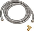 Front Zoom. Homewerks - 6' Dishwasher Supply Hose - Stainless steel.