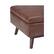 Alt View 13. Simpli Home - Owen Mid-Century Modern Faux Air Leather Ottoman With Inner Storage - Distressed Saddle Brown.