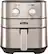 Front. Bella - 4-qt. Analog Air Convection Fryer - Stainless Steel.