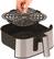 Alt View 14. Bella - 4-qt. Analog Air Convection Fryer - Stainless Steel.