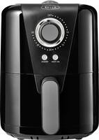 Bella - 1.6-qt. Analog Air Fryer - Black - Front_Zoom