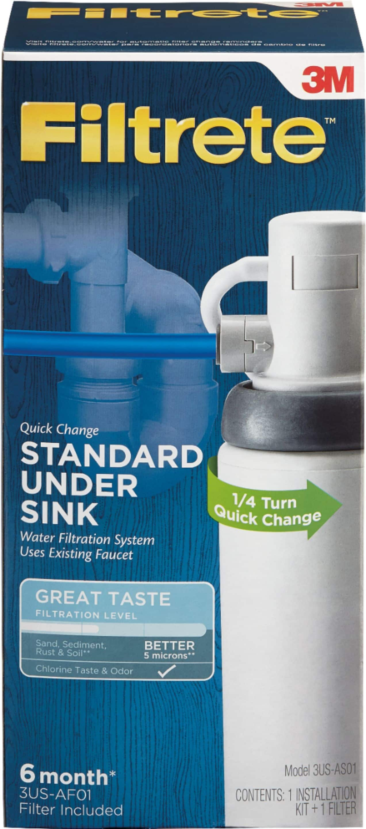 Customer Reviews: Filtrete Standard Under Sink Quick Change Water 