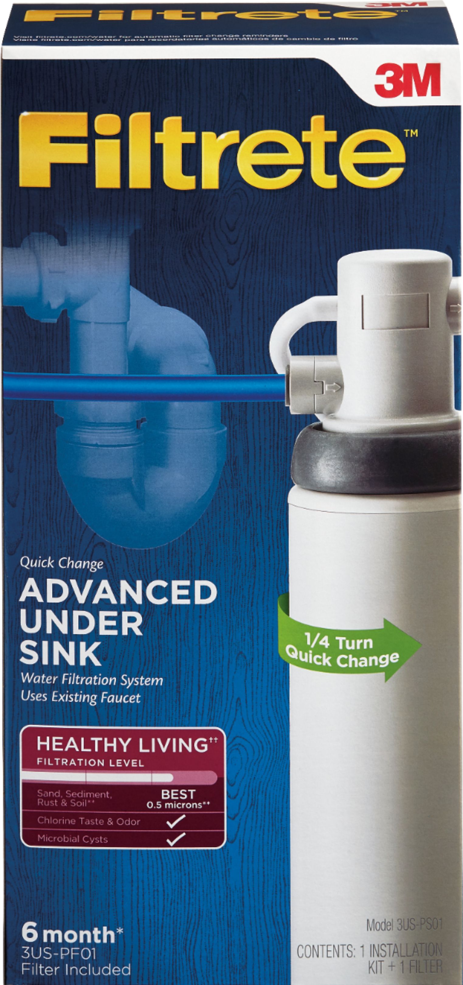 Erie active carbon water filter 1 Cuft Tempo - Sanresurs
