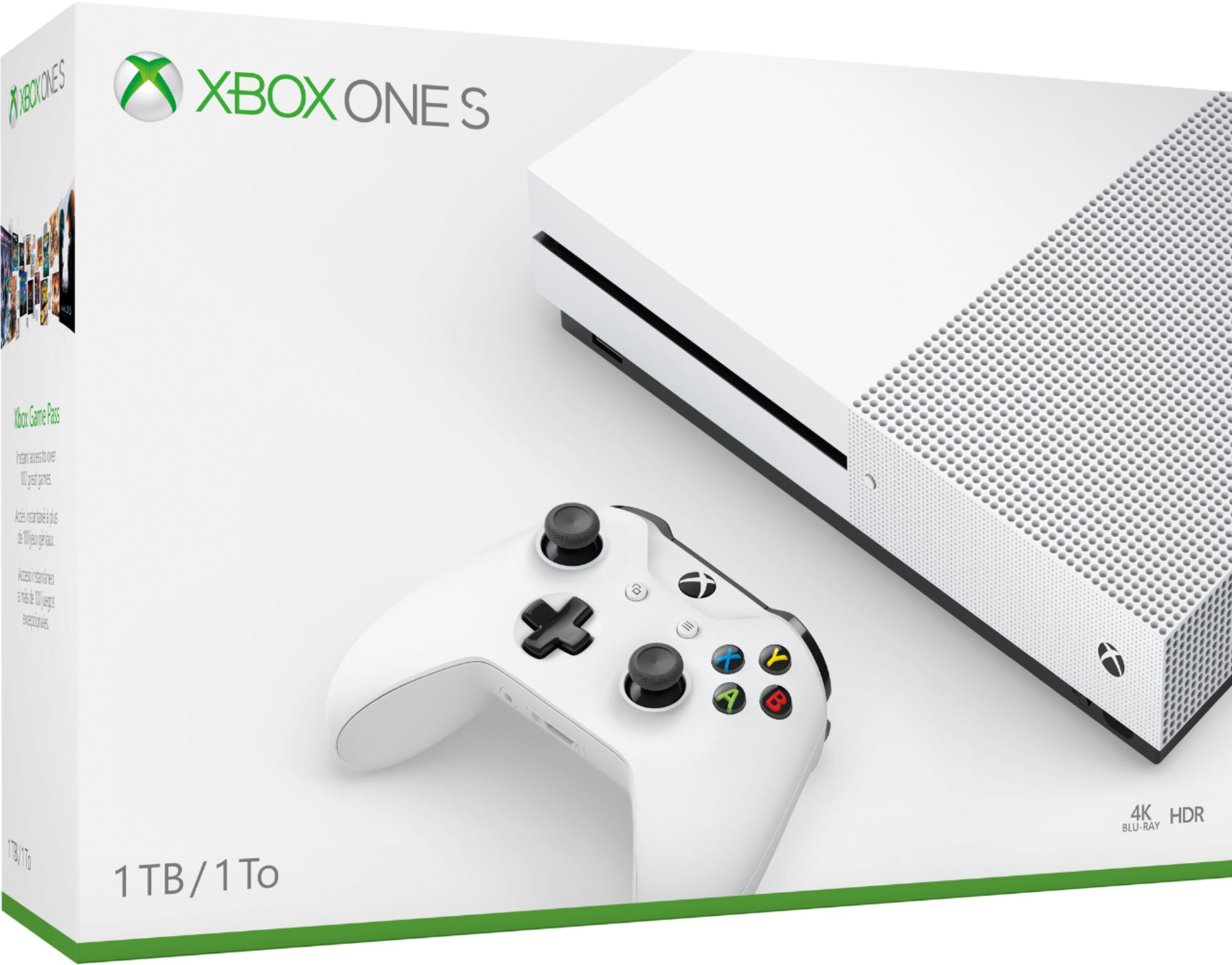 studie versnelling In de omgeving van Best Buy: Microsoft Xbox One S 1TB Console Bundle White 234-00001