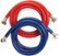 Front Zoom. Homewerks - 6' Washing Machine Fill Hose - Red/Blue.
