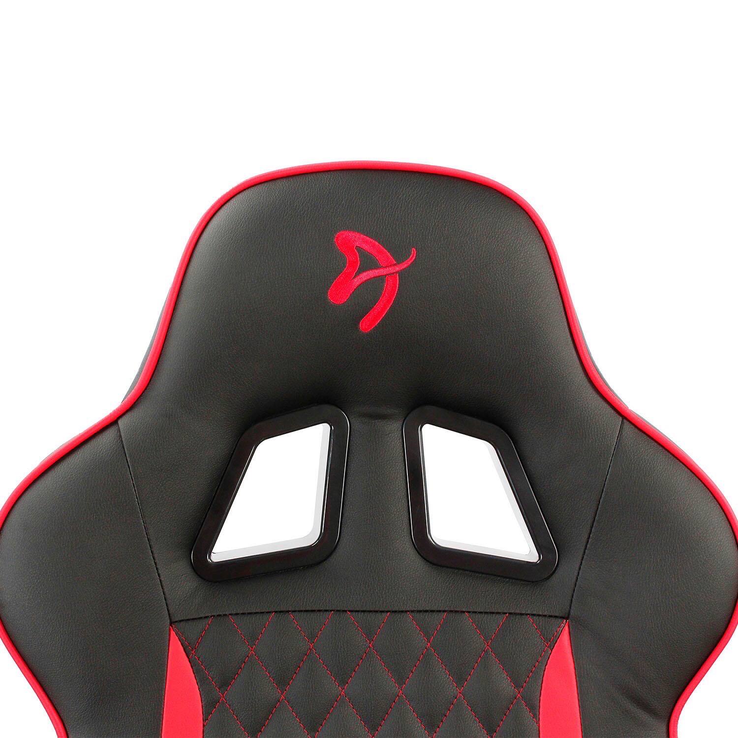 Alt View 11. Arozzi - Mugello Special Edition Gaming Chair with Footrest - Red.