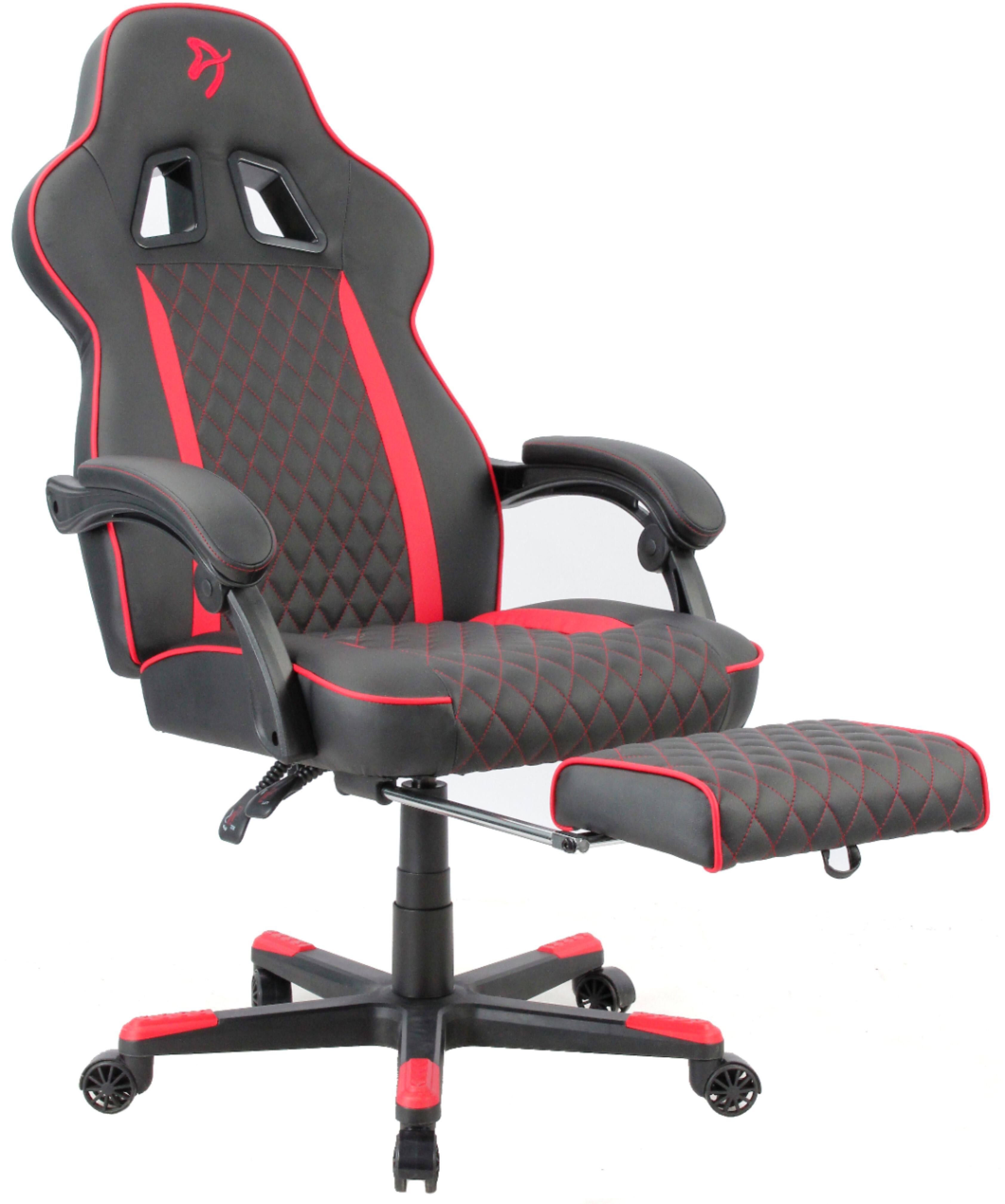Alt View 12. Arozzi - Mugello Special Edition Gaming Chair with Footrest - Red.