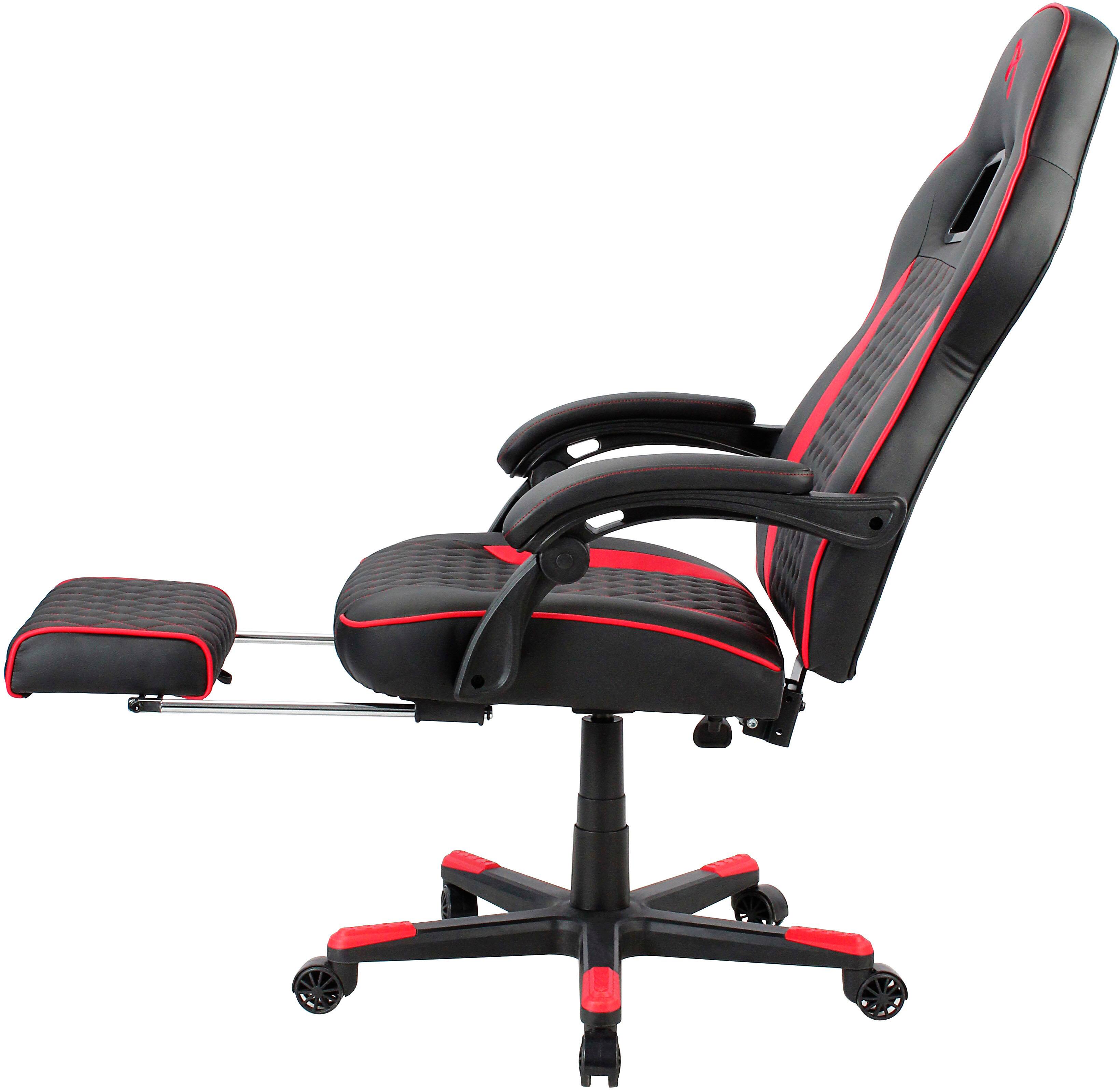 Alt View 14. Arozzi - Mugello Special Edition Gaming Chair with Footrest - Red.