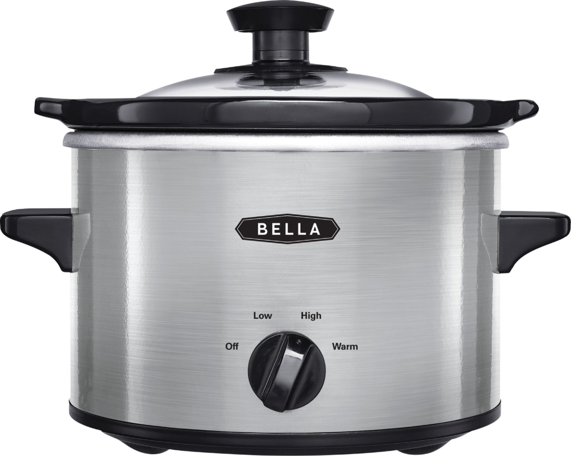 Zoom in on Angle Zoom. Bella - 1.5-qt. Slow Cooker - Stainless Steel.