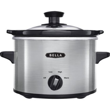 Bella 1.5-quarts Stainless Steel Slow Cooker