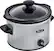 Left. Bella - 1.5-qt. Slow Cooker - Stainless Steel.