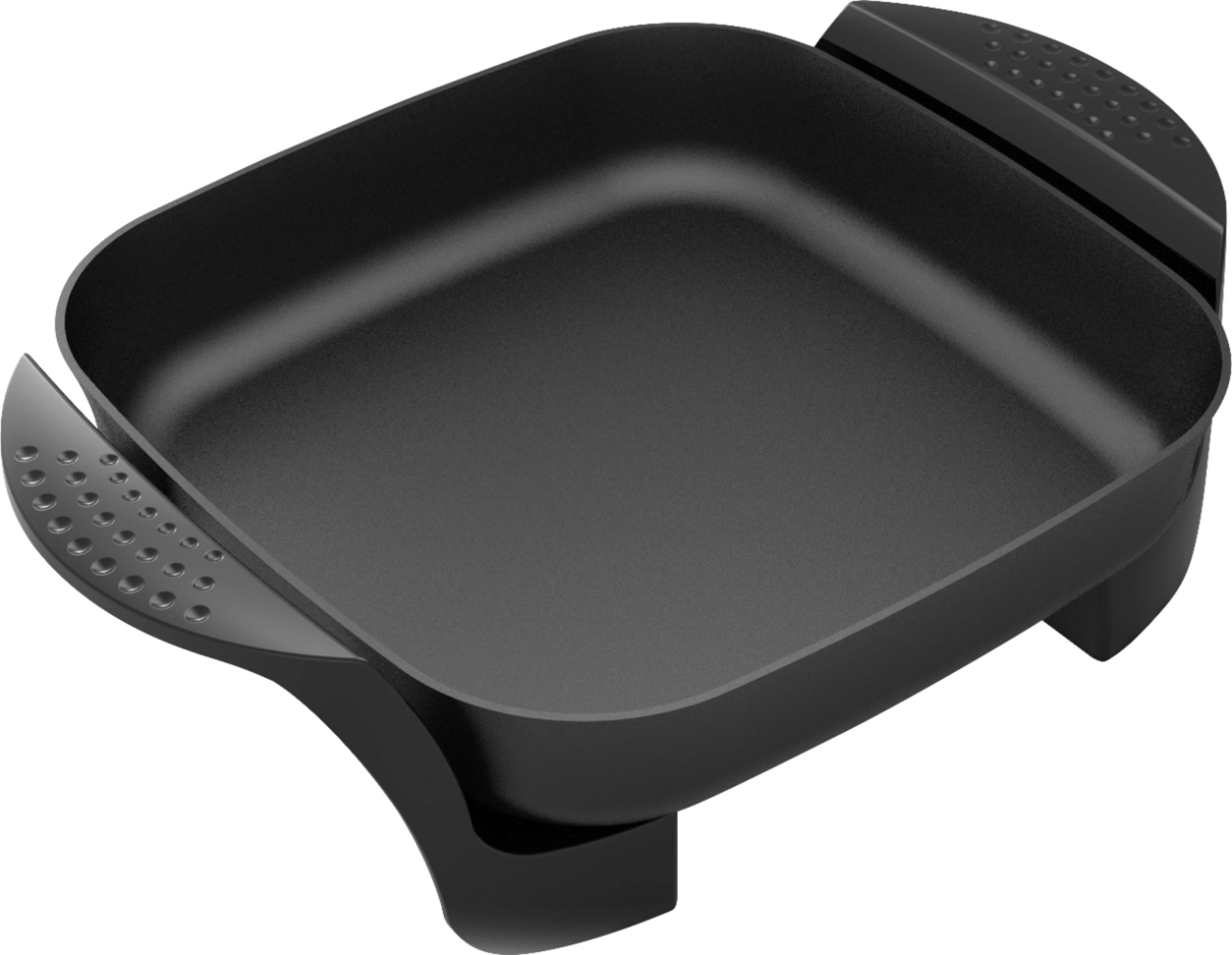 Left View: Bella Pro Series - 5-qt. All-in-One Electric Skillet - Matte Black