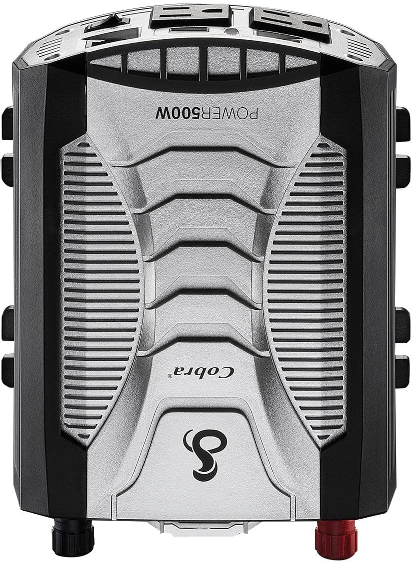 Alt View 14. Cobra - POWER 500 Watt Power Inverter with Fast Charge USB - Black.