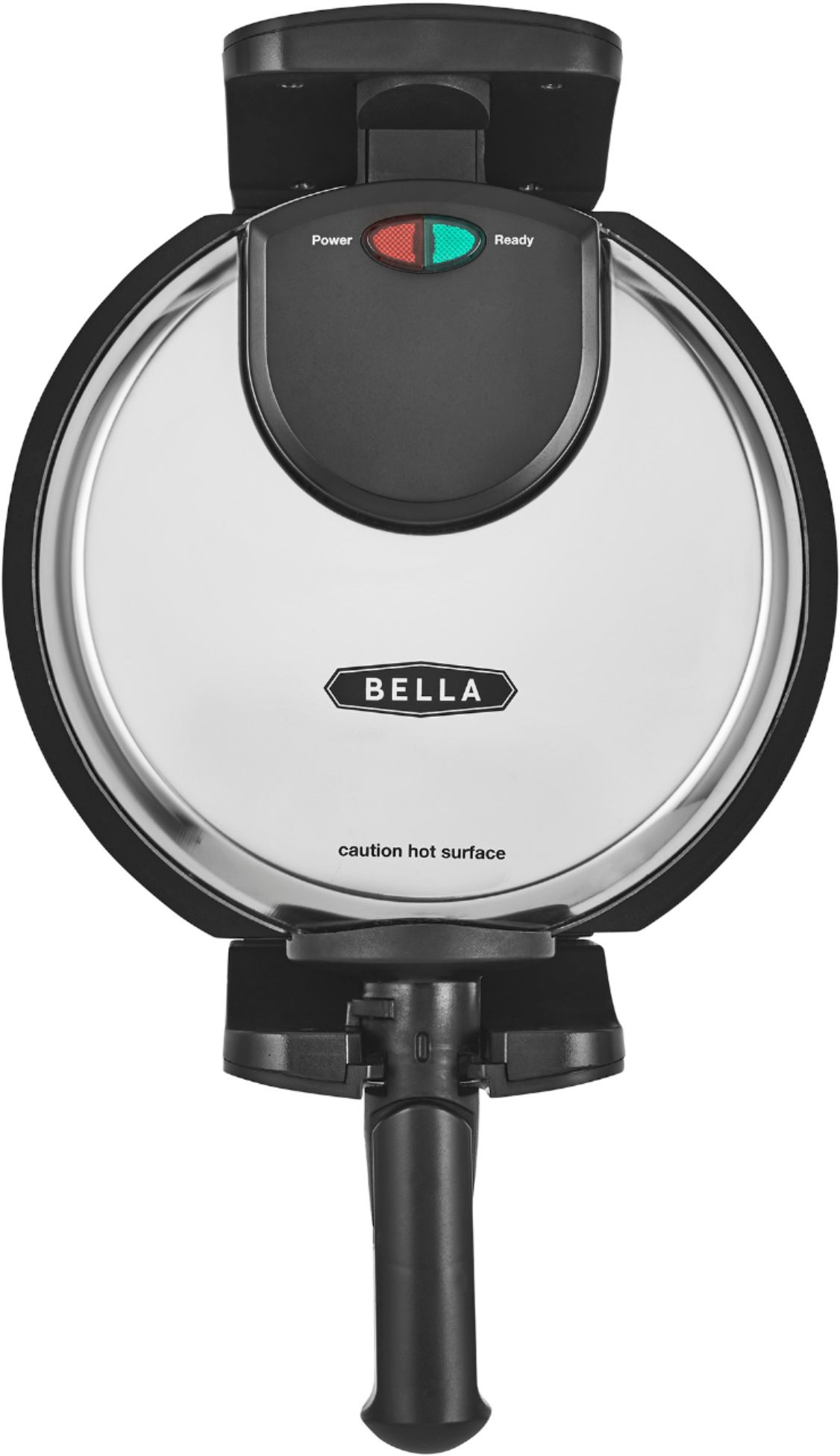 Bella Non-Stick Rotating Belgian Waffle Maker Stainless Steel 