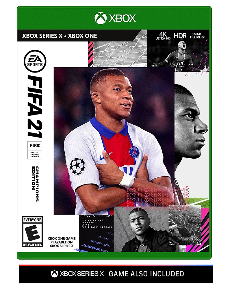 Excelente emparedado simultáneo FIFA 21 Champions Edition Xbox One, Xbox Series X 37812 - Best Buy