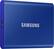 Alt View 11. Samsung - Geek Squad Certified Refurbished T7 2TB External USB 3.2 Gen 2 Portable SSD with Hardware Encryption - Indigo Blue.