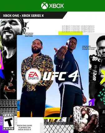 Front. Electronic Arts - EA Sports UFC 4. - T (Teen 13+)