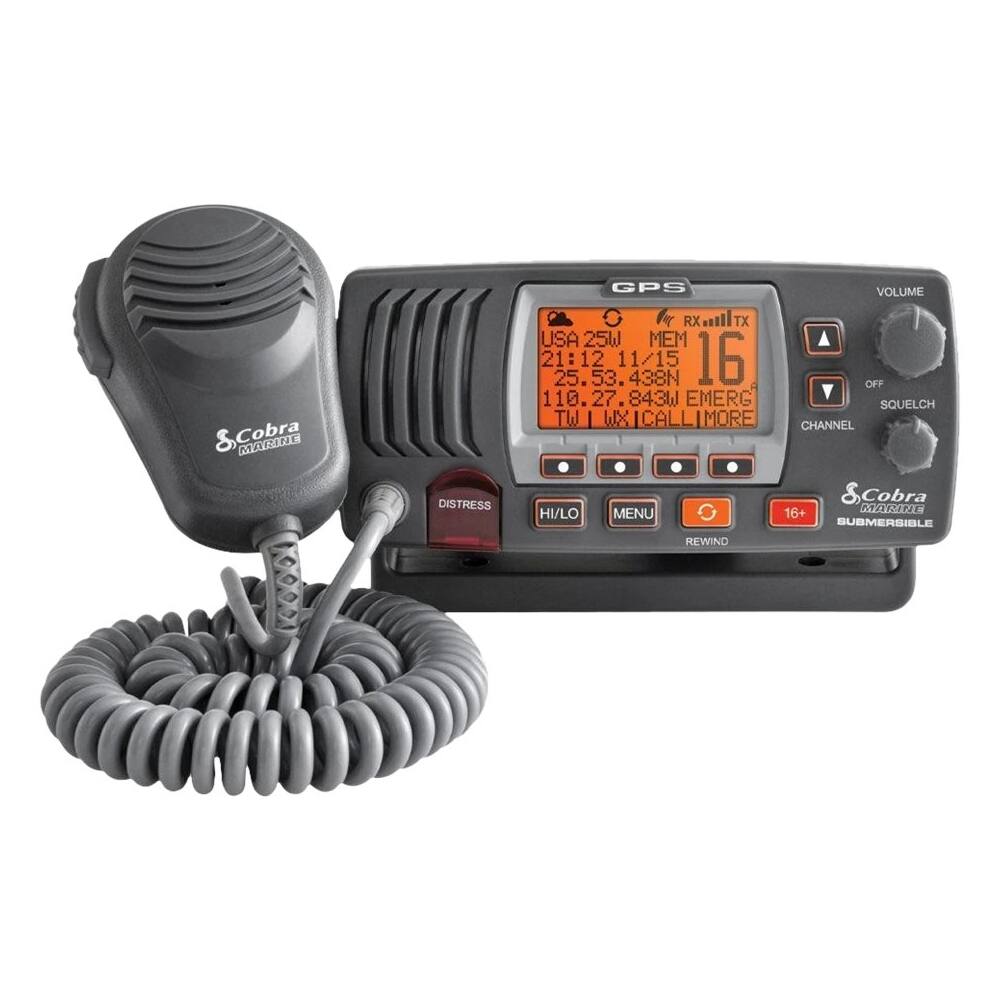 Alt View 11. Cobra - Marine 2-Way Radio - Black.