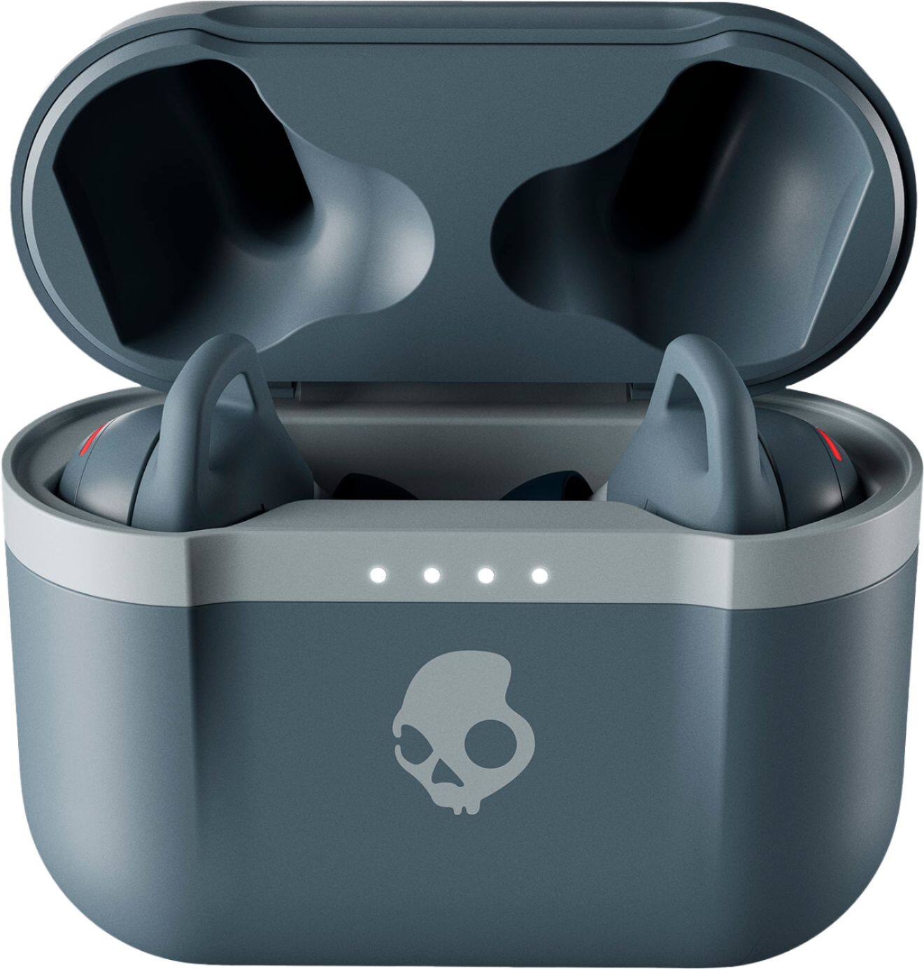 Left. Skullcandy - Indy Evo True Wireless In-Ear Headphones - Chill Grey.