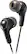 Front. JVC - Wired Gumy Plus In Ear Headphones - Black.