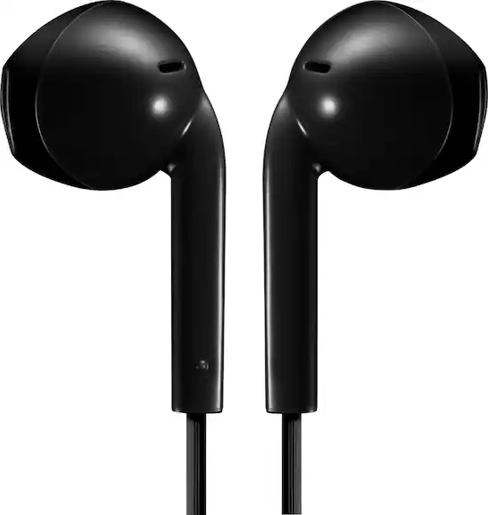 JVC Wired Earbud with Microphone and Remote Black HAF17MB Best Buy