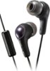JVC - Wired Gumy Plus In Ear Headphones with Microphone and Remote - Black
