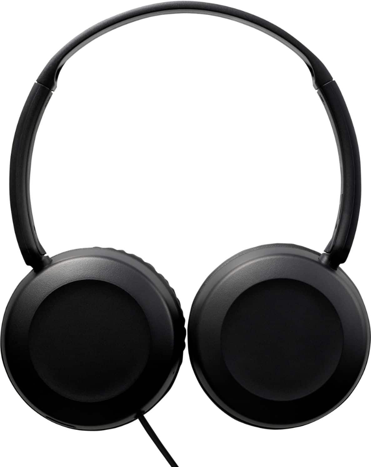 Angle. JVC - Powerful Sound On Ear Headphones - Black.
