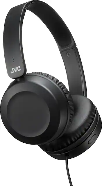 JVC Powerful Sound On Ear Headphones Black HAS31MB Best Buy