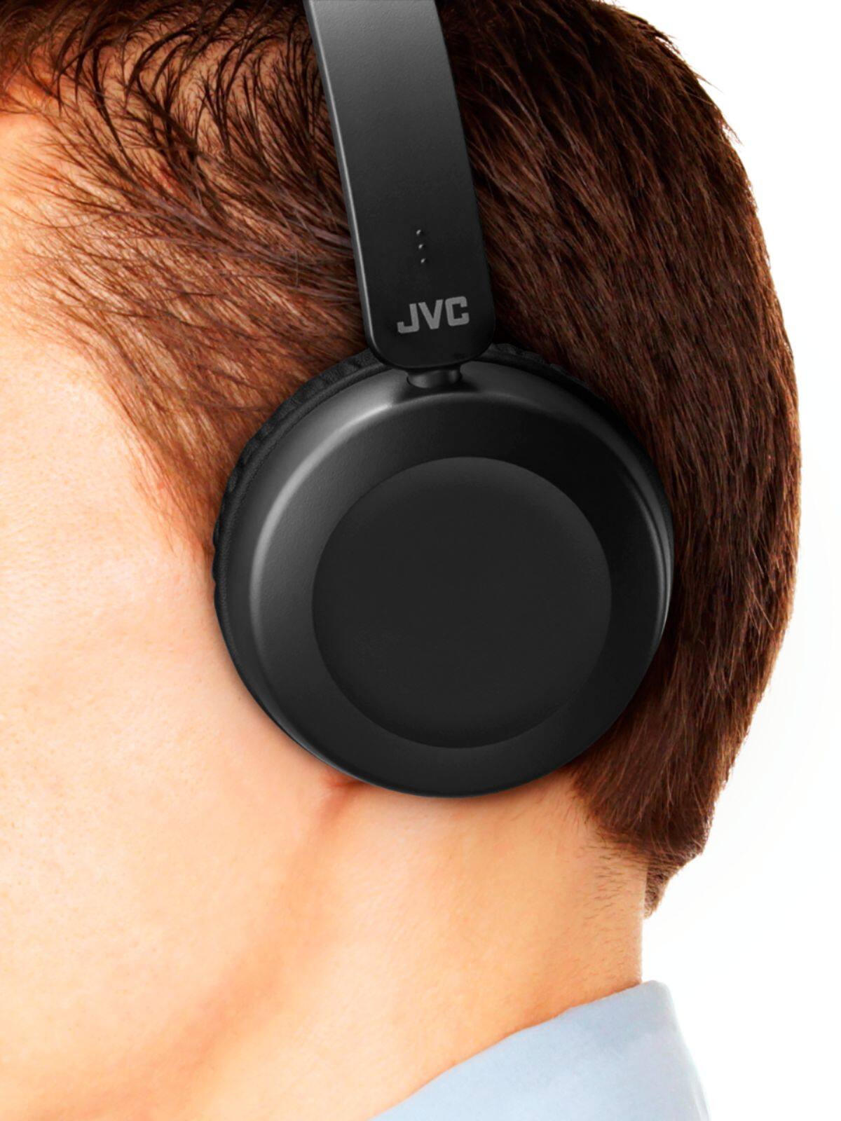 Alt View 12. JVC - Powerful Sound On Ear Headphones - Black.