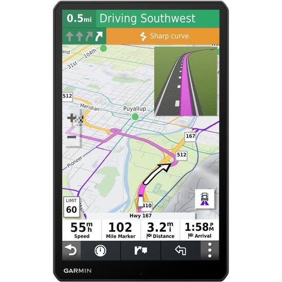 Garmin dezl OTR1000 10