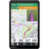 Garmin - dezl OTR800 8" GPS Truck Navigator - Black - Front_Zoom