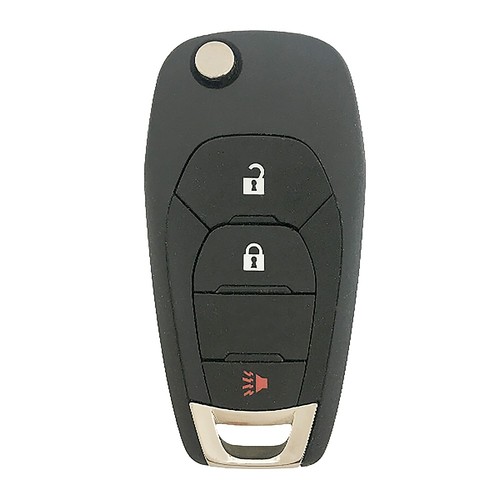 DURAKEY - Flip Key Remote for Select Chevrolet Vehicles - Black