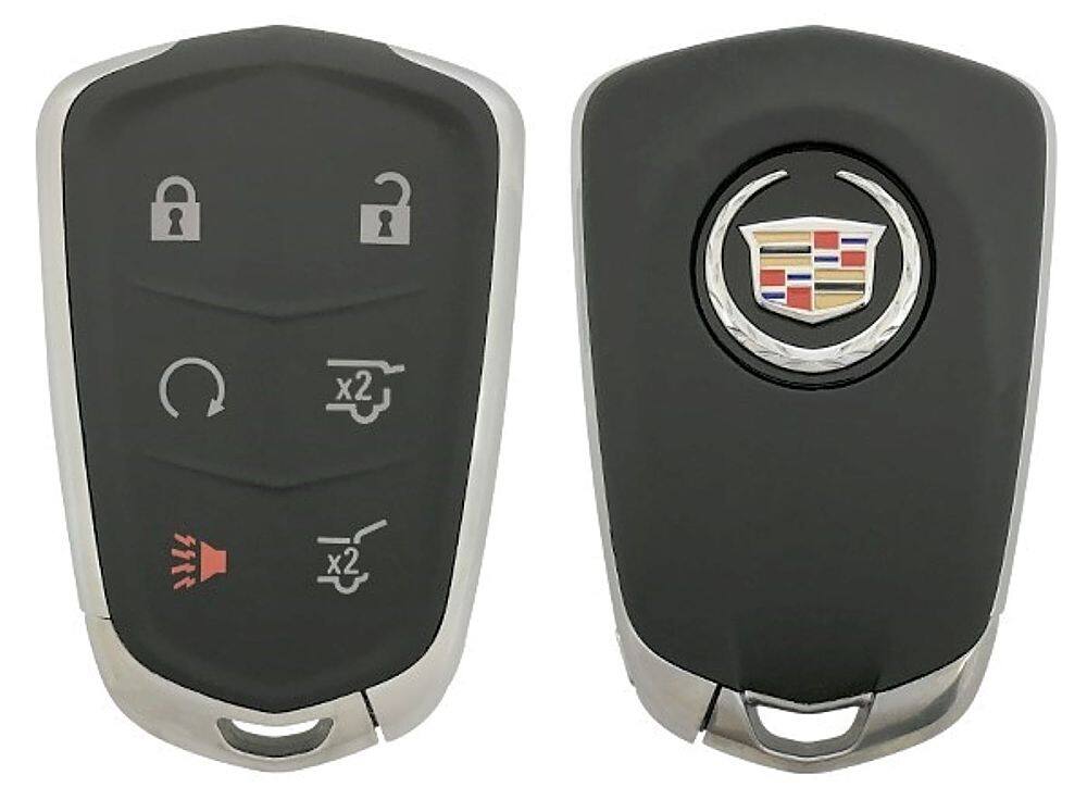 Angle View: DURAKEY - Remote for Select Dodge Vehicles - Black