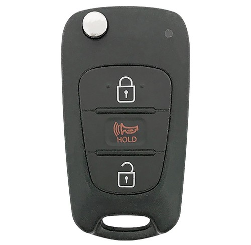 DURAKEY - Flip Key Remote for Select Kia Vehicles - Black