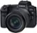 Front Zoom. Canon - EOS R Mirrorless 4K Video Camera with RF 24-105mm f/4-7.1 IS STM Lens - Black.