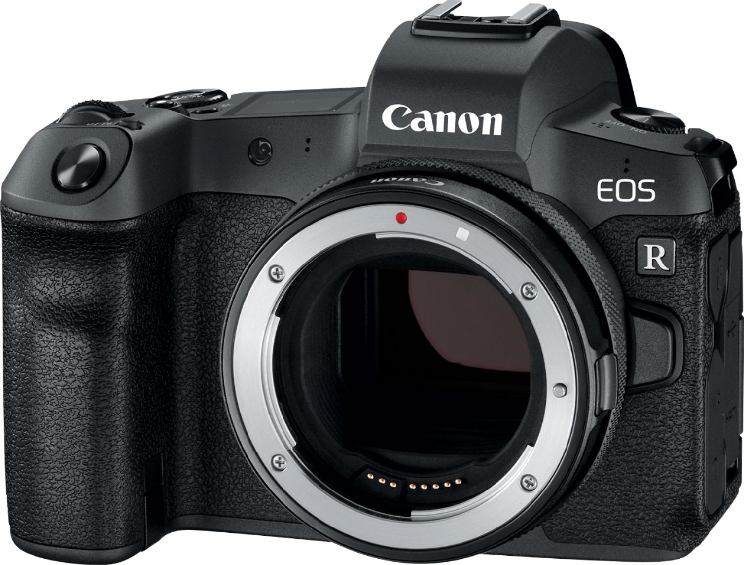 Canon EOS R negro con objetivo RF 24-105mm 4.0 L IS USM negro