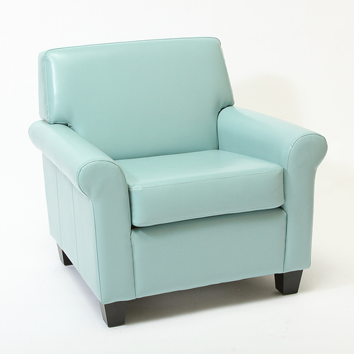 Noble House - Fedora Club Chair - Teal Blue
