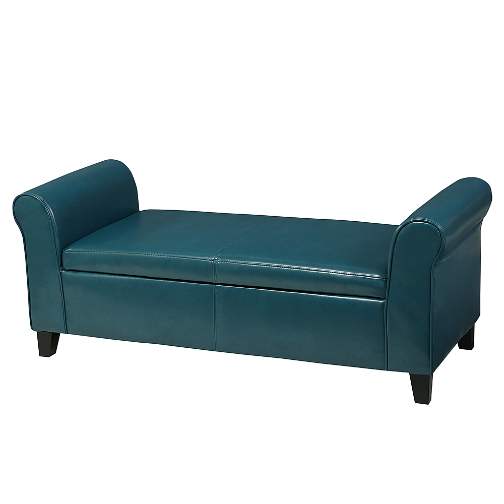 Noble House - Wingate Storage Bench - Teal