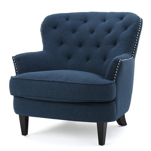 Noble House - Kelford Club Chair - Dark Blue