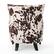 Alt View 13. Noble House - Kaylor Club Fabric Chair - Milk Cow.
