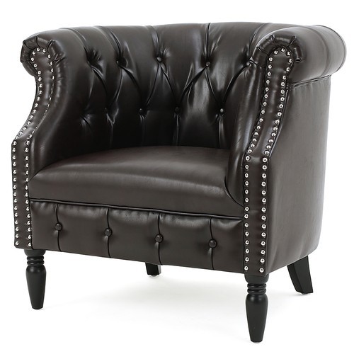 Noble House - Tacoma Club Chair - Brown
