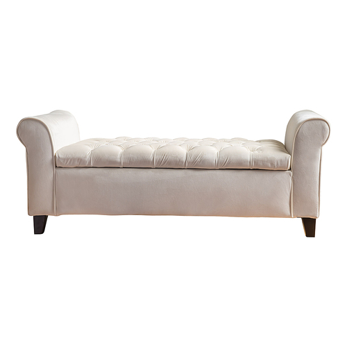 Noble House - Redgate Storage Bench - Ivory