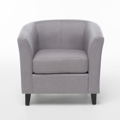 Noble House - Tippett Club Chair - Light Grey