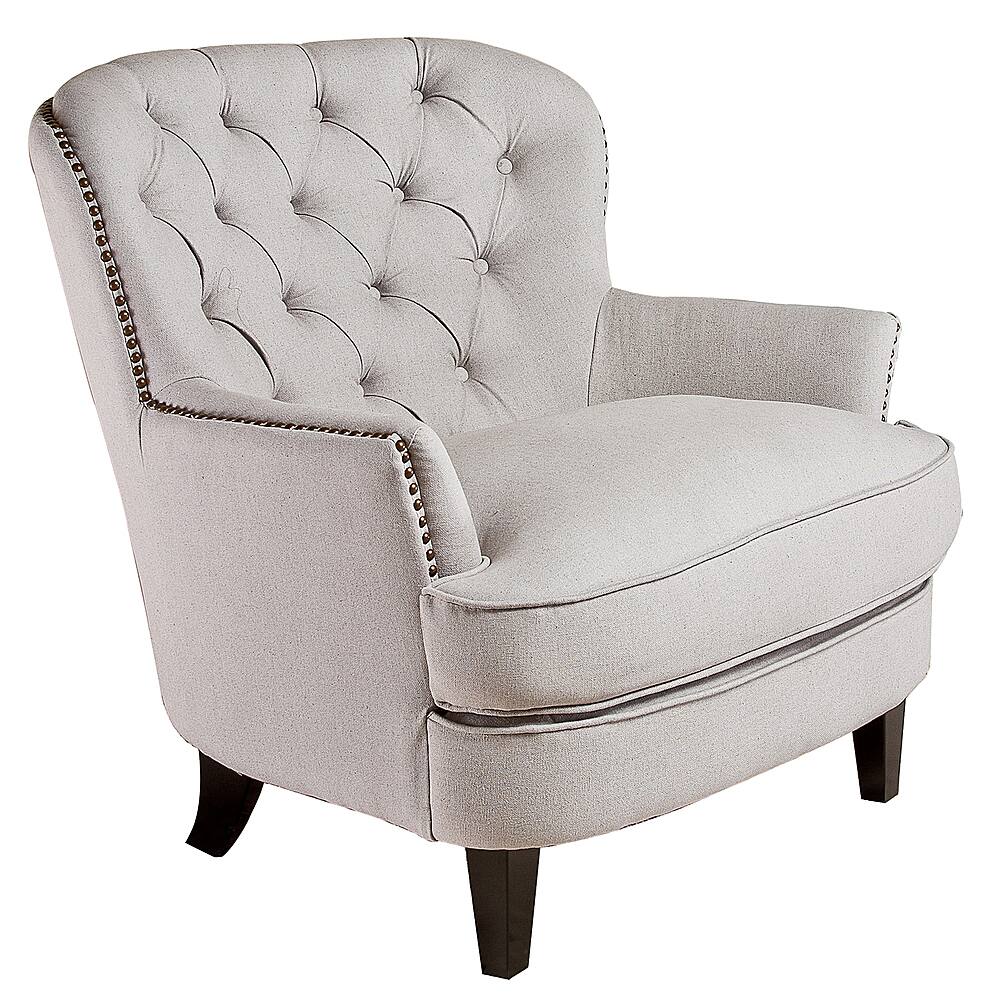 Angle View: Noble House - Mayetta Club Chair - Natural