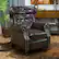 Alt View 15. Noble House - Pampa Recliner - Brown.