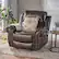 Alt View 11. Noble House - Gilbert Faux Leather Recliner - Dark Brown.