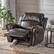 Alt View 14. Noble House - Gilbert Faux Leather Recliner - Dark Brown.