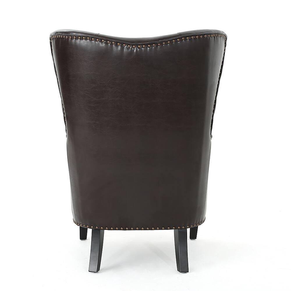 Best Buy Noble House Golddust High Back Chair Brown 295308