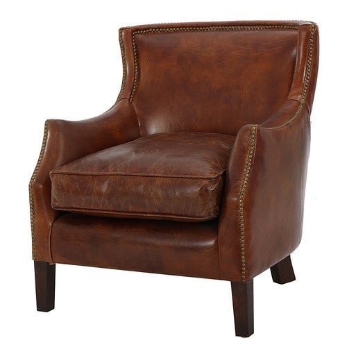 Noble House - Njord Club Chair - Light Brown