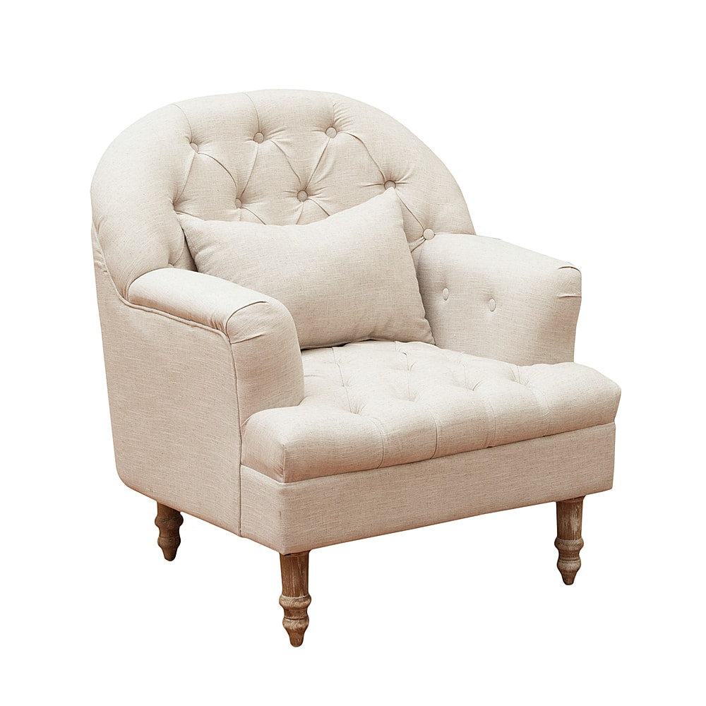 Angle View: Noble House - Laxon Club Chair - Sand